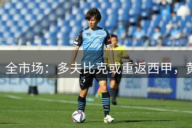 全市场：多夫比克或重返西甲，黄潜和贝蒂斯正关注他